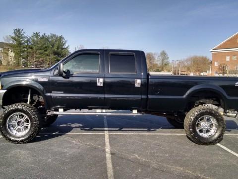 2002 Ford F350 4X4 Lariat Crew Cab 7.3L Power Stroke Diesel for sale